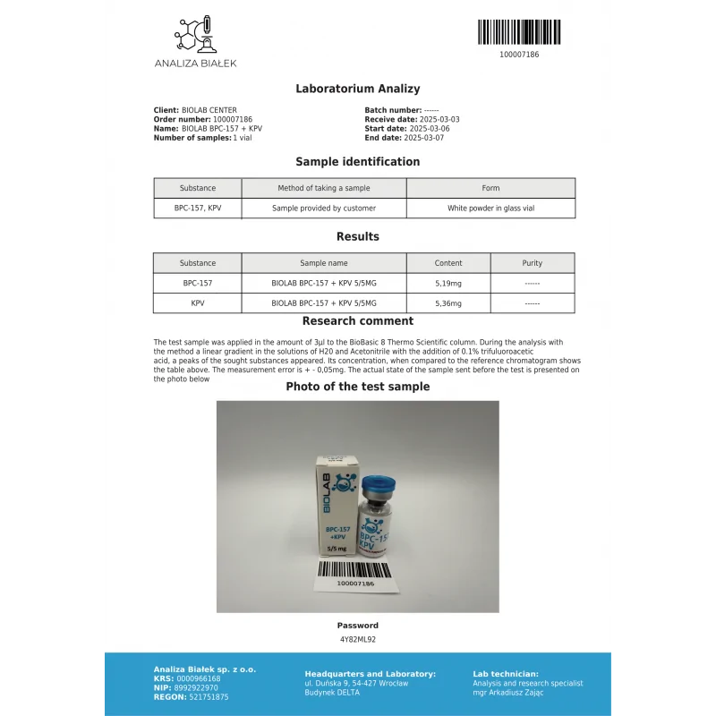 bpc 157 + kpv 5/5mg