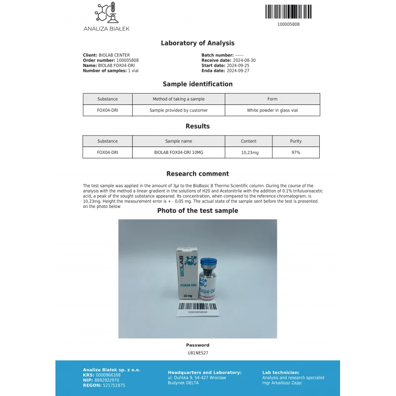 fox04 dri 10mg