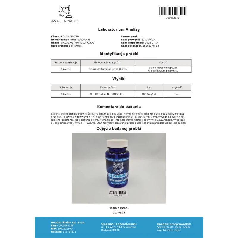ostarine 10mg